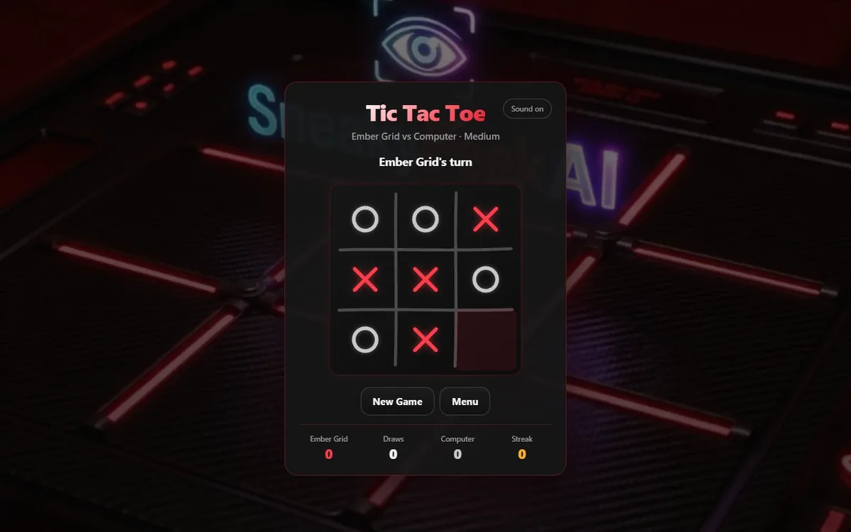 Tic Tac Toe Game